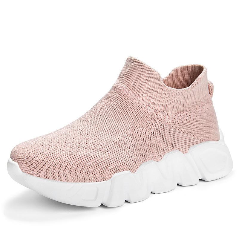 

Boys Shoes Medium And Older Children S Autumn Mesh Fashion Casual Sports Shoes Student Children S Running Shoes 33 розовый