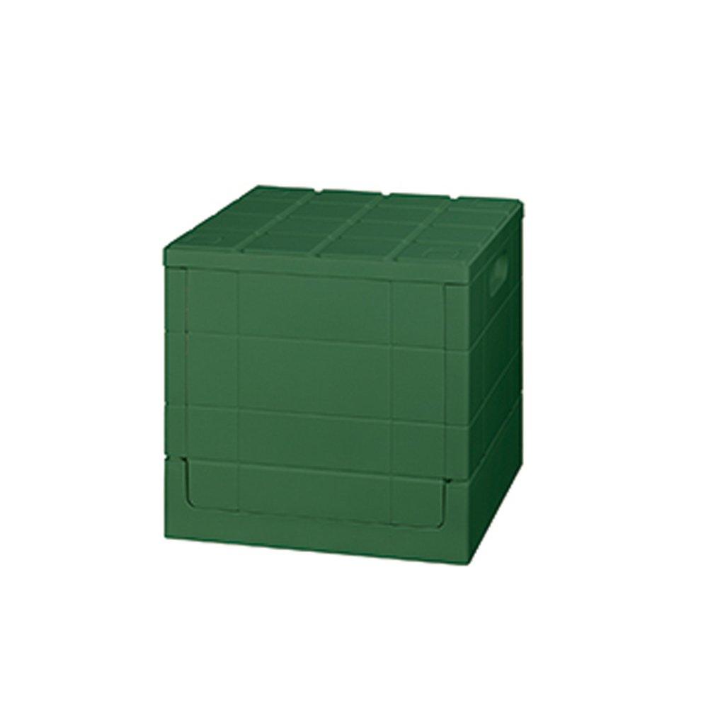 

I mD Storage Box Grid Container Cube Green 20L