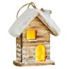 Christmas Village House Christmas Hanging Ornament Lighted House Home Decor Gift