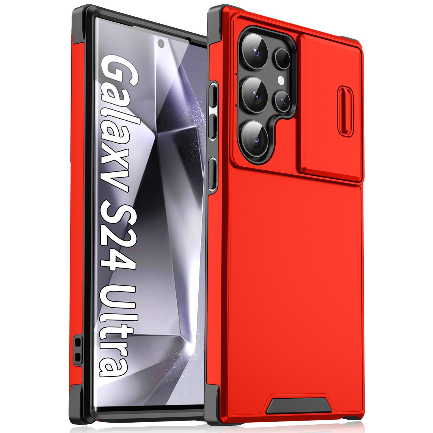 

Подходит для Samsung S25 Ultra Pilot Skin Sense Mobile Case Galaxy S23 Чехол с выдвижным окошком и защитой от падений Samsung A14 4G/5G