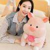 Fluffy Animal Soft Piggy Doll Soft Stuffed Pig Plushie Doll  Home Decor