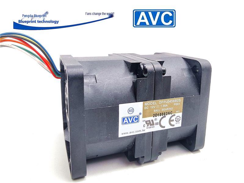 New Original DFPJ0456B2S 4056 12V 1.95A High Airflow 4CM 1U Chassis Server Fan