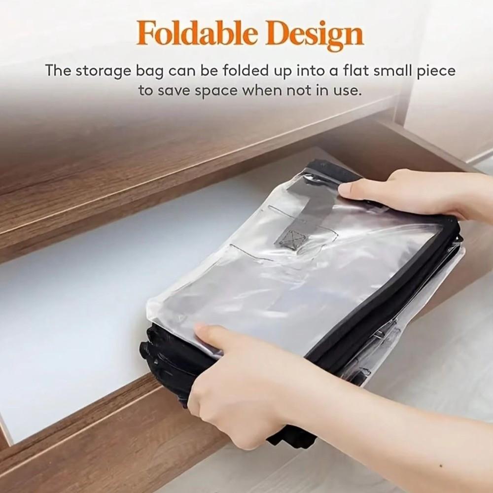 Foldable Quilt Storage Bag Large Capacity Clothing Storage Bag  Household Organizer