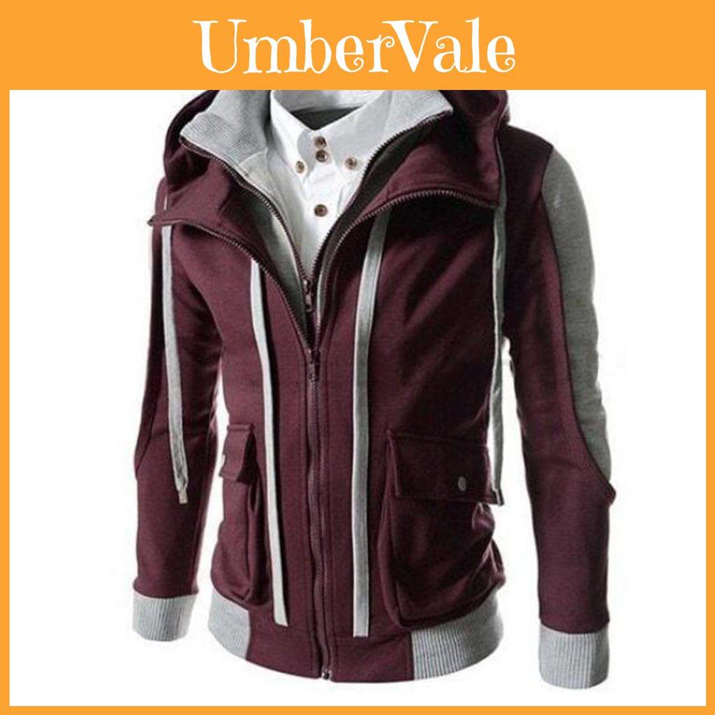 Luxurious Men's Winter Hoodie With Warm Hooded Sweatshirt For Ultimate Comfort