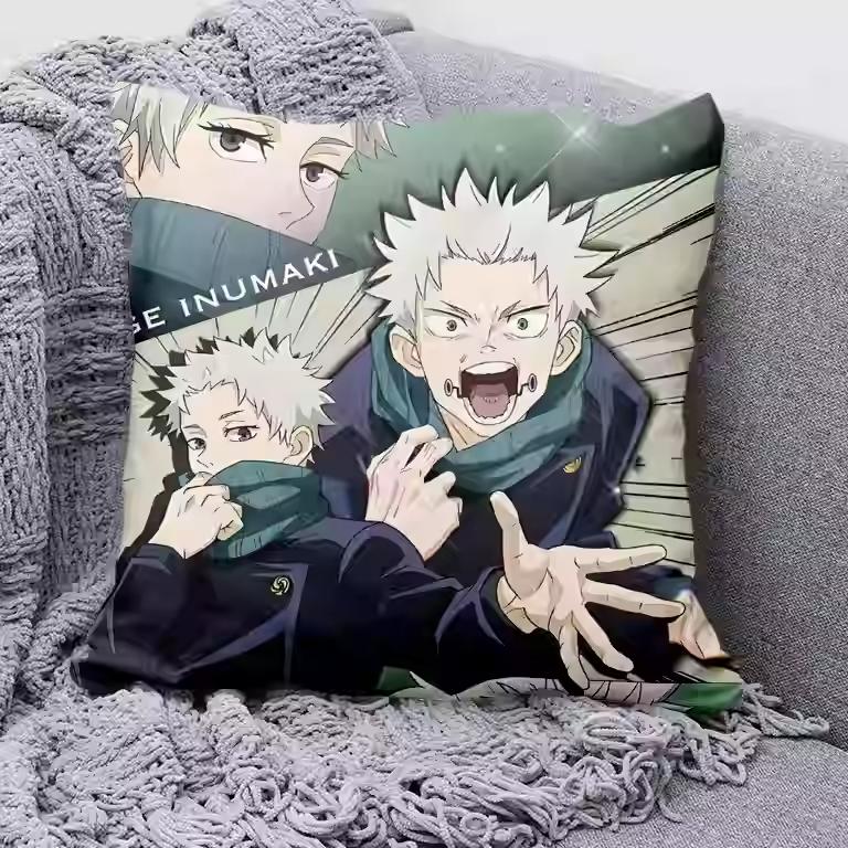 Anime Jujutsu Kaisen Gojo Satoru Collage Manga Understanding Pillow Animation Anime Cushion Cover Multiple Size Body Pillow Case
