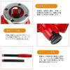 Manual Pipe Threading Pipe Threading Professional Pipe Threading Tool Pipe Threader for Cutting and Threading Threader, 1/2' 3/4' 1' Machine, Kit,