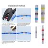 Heat Shrink Solder Seal Wire Connectors Kit Waterproofing Soldering Heat Shrink Connector for Marine Boat Automotive Truck 50pcs