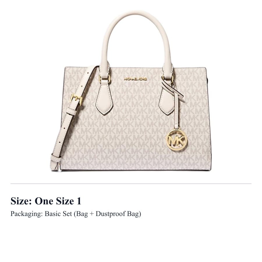 MICHAEL KORS Sheila Leather Handbag Large