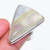 Natural Prehnite Gemstone 925 Sterling Silver Jewelry Ring Size 7.5 ZS-903