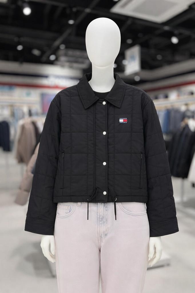 Tommy Jeans Women's Cropped Quilted Jacket T32G0WJC10TWL1
