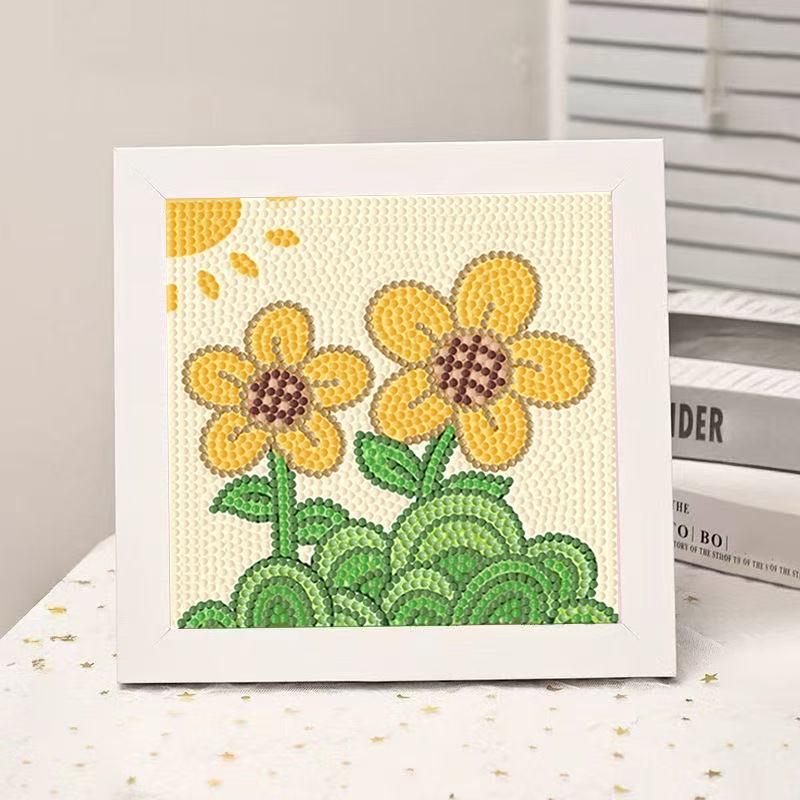 High-End Diamond Painting Diy Van Gogh Starry Sky Cat Creative Handmade Toy Table Decoration Diamond Painting With Frame