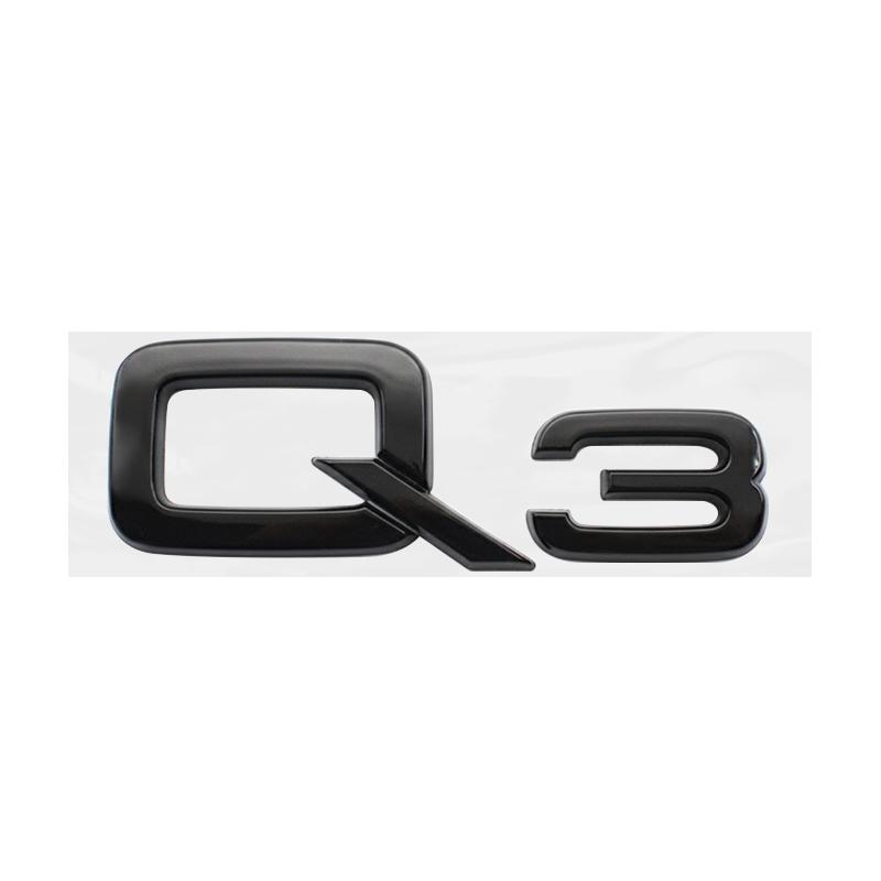 1Pc 3D ABS For Audi A3 A4 A5 A6 A7 Q2 Q3 Q5 Q7 Q8 S3 S4 S5 S6 RS3 RS4 RS5 RS6 Logo Decor Decal Car Body Rear Trunk Badge Sticker
