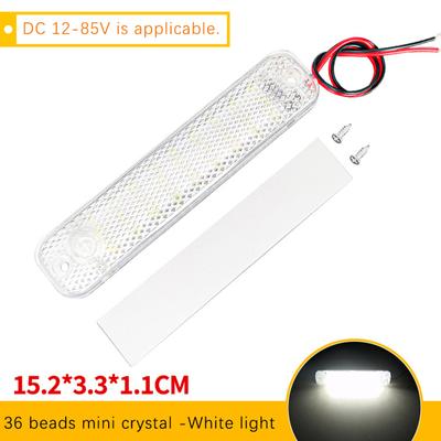 Car Led Dome Light 36Led 12V-85V Truck Interior Light With Switch Night Reading Ceiling Light For Rv Motorhomes Marine