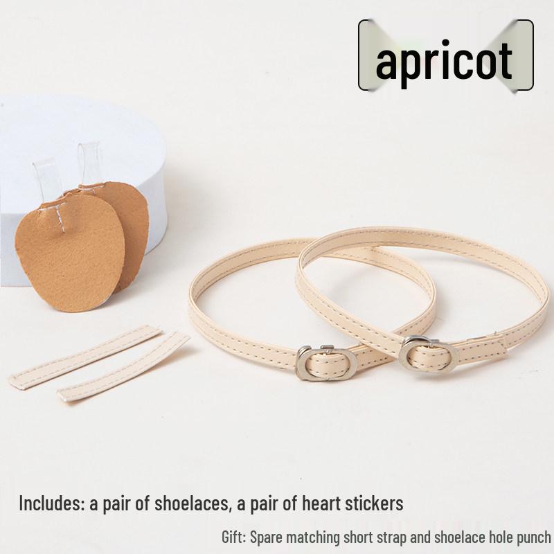 Non-Slip High Heel Strap with Suede Matte Finish - Secure Tie-Up Buckle Design