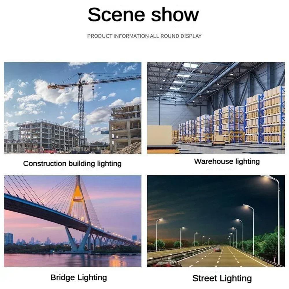 LED Outdoor Floodlight AC220V Spotlight IP66 Waterproof Lamp 50W 100W 200W 300W  500W 600W Led Flood Light Garden Street Lamp