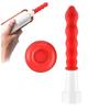 Caulking Tube Caps Sealer Glass Covered Latex Material Head Covers for Sealing and Preserving