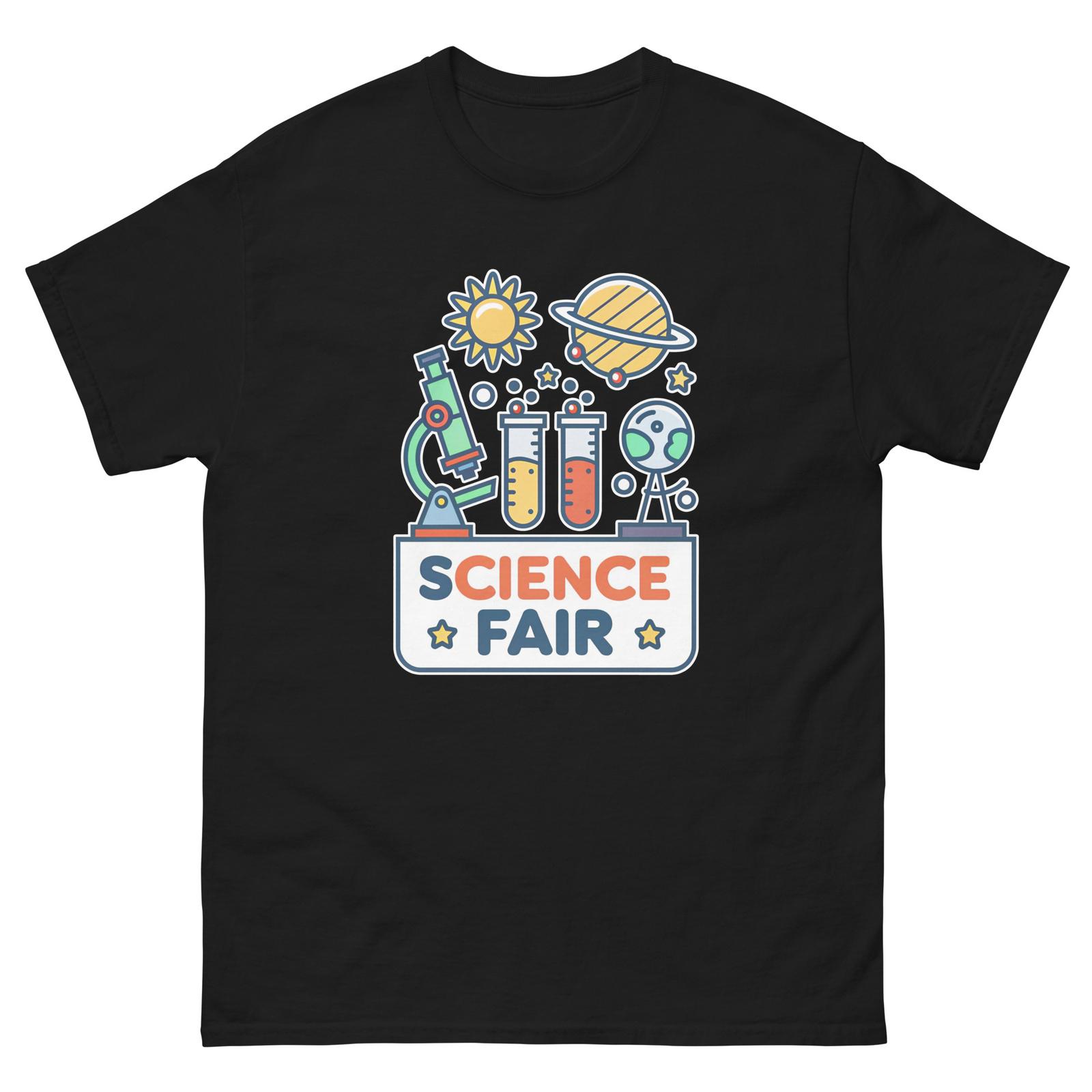 Science Fair Event Attraction Social Gathering T-Shirt XL