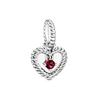 Original 12 Month Birthday Dangle Pendant Diy Bead Fit Original  Charms Silver 925 Bracelet Trinket Jewelry for Women