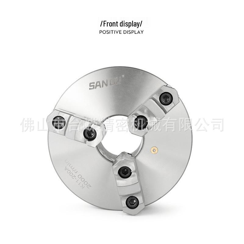 In-Stock Three-Jaw Self-Centering Lathe Chuck K11160A/200A with Separating Jaw - Manual Operation