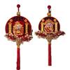 2026 Electric Shaking Head God Pendant New Year God of Wealth Hanging Statue Spring Festival Red Chinese Knot Pendant Decoration