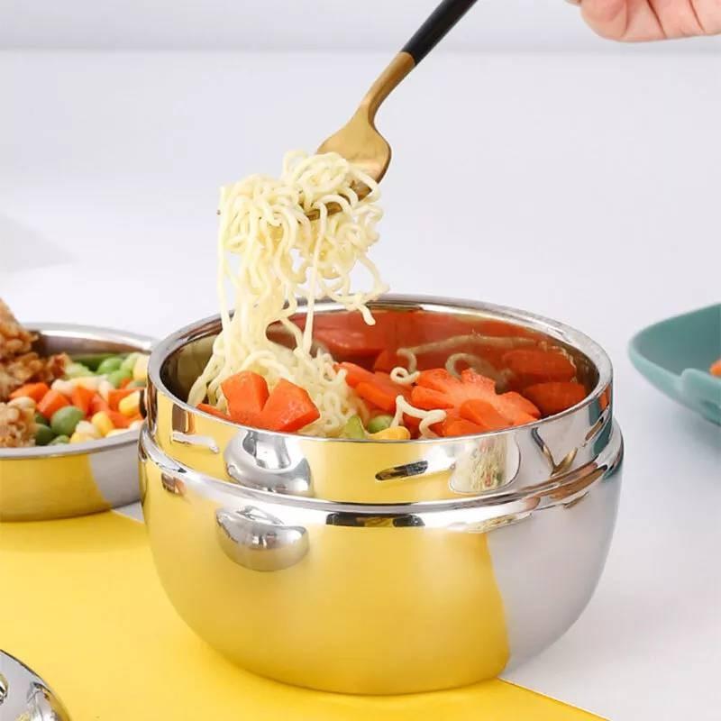 Versatile Insulated Apple Shape Lunch Container Made From Premium Stainless Steel