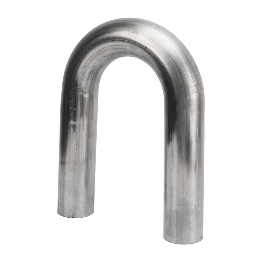1.75in 180 Degree U Bend Exhaust Pipe Mandrel Bend Pipe Fit for Universal Exhaust System
