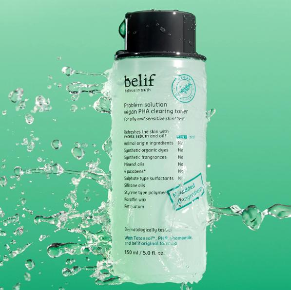 belif Problem Solution Vegan PHA Clearing Toner 150ml