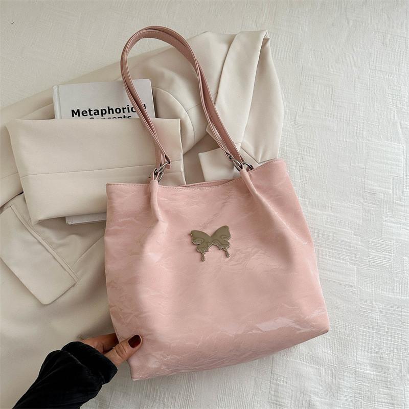 Stylish Commuter Women's Large Capacity Tote Bag 2024 Trendy Spring Fashion Handbag