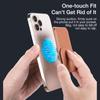 Phone Pocket Phone Card Holder PU Leathe Cell Phone Pouch Phone Wallet Stick  Support Accessories