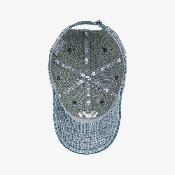 New Era New York Yankees Denim Unstrukturierte Baseballkappe Hellblau 14881501