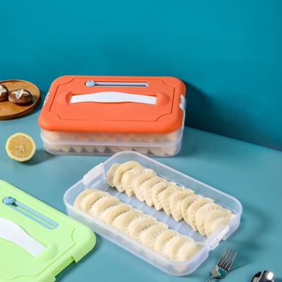 Scatola per la conservazione degli alimenti per gnocchi Contenitore per la conservazione degli alimenti per congelatore multistrato di grande capacità senza BPA per uso alimentare