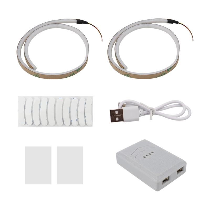 LED Light Strips for Avata 2 Drones Night Flight Warning Light Strips DIY Light Emitting Strips Bluetooth-compatible