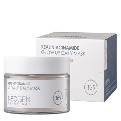 Máscara diária com niacinamida real Glow Up 180ml 40 unidades