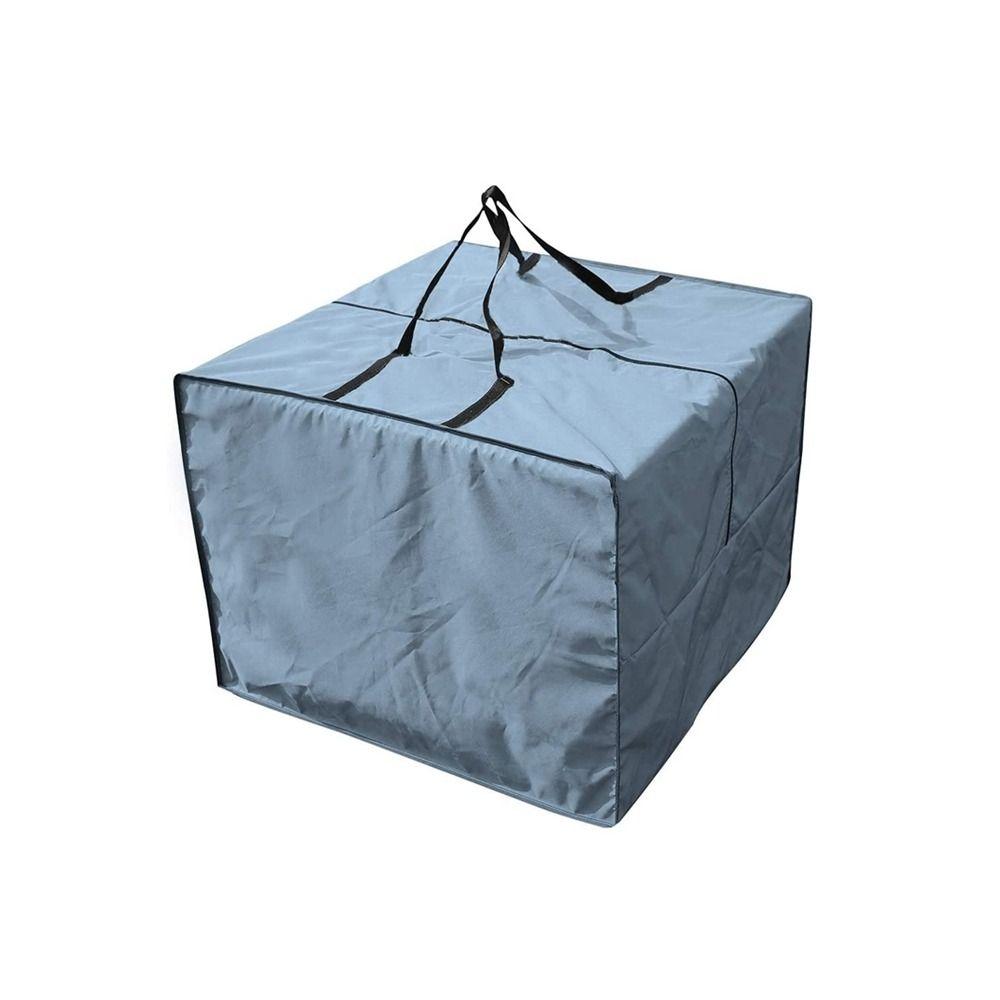 Square Cushion Storage Bag Black Chair Cover Storage Bag Multifunctional Quilts Storage Bag  Toys