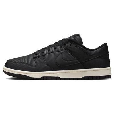 Dunk Low Black Canvas Unisex Sneakers White DV7211-001