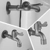 304 Stainless Steel Gun Gray Bathroom Faucet Washing Machine Faucet Mop Outdoor Faucet Outdoor Garden Tap Kitchen Tap