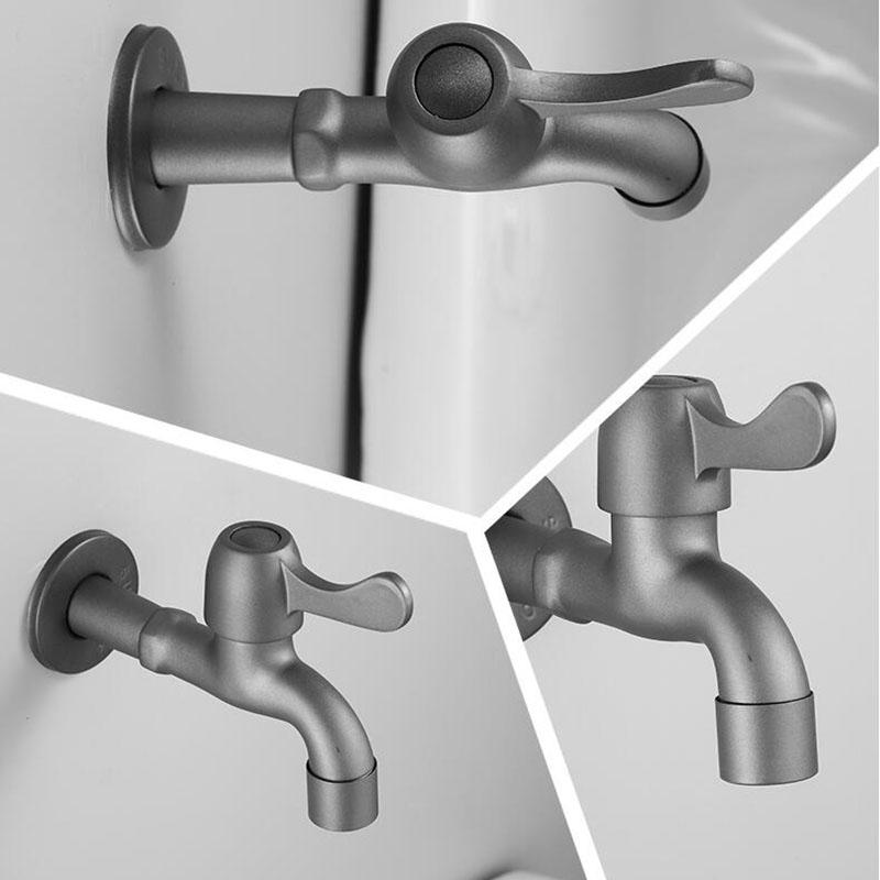 304 Stainless Steel Gun Gray Bathroom Faucet Washing Machine Faucet Mop Outdoor Faucet Outdoor Garden Tap Kitchen Tap