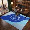Tappeto in Velluto di Cristallo con Stampa Calcio Everton, Comodo Assorbente d'Acqua Antiscivolo Tappeto per Pavimenti Interni