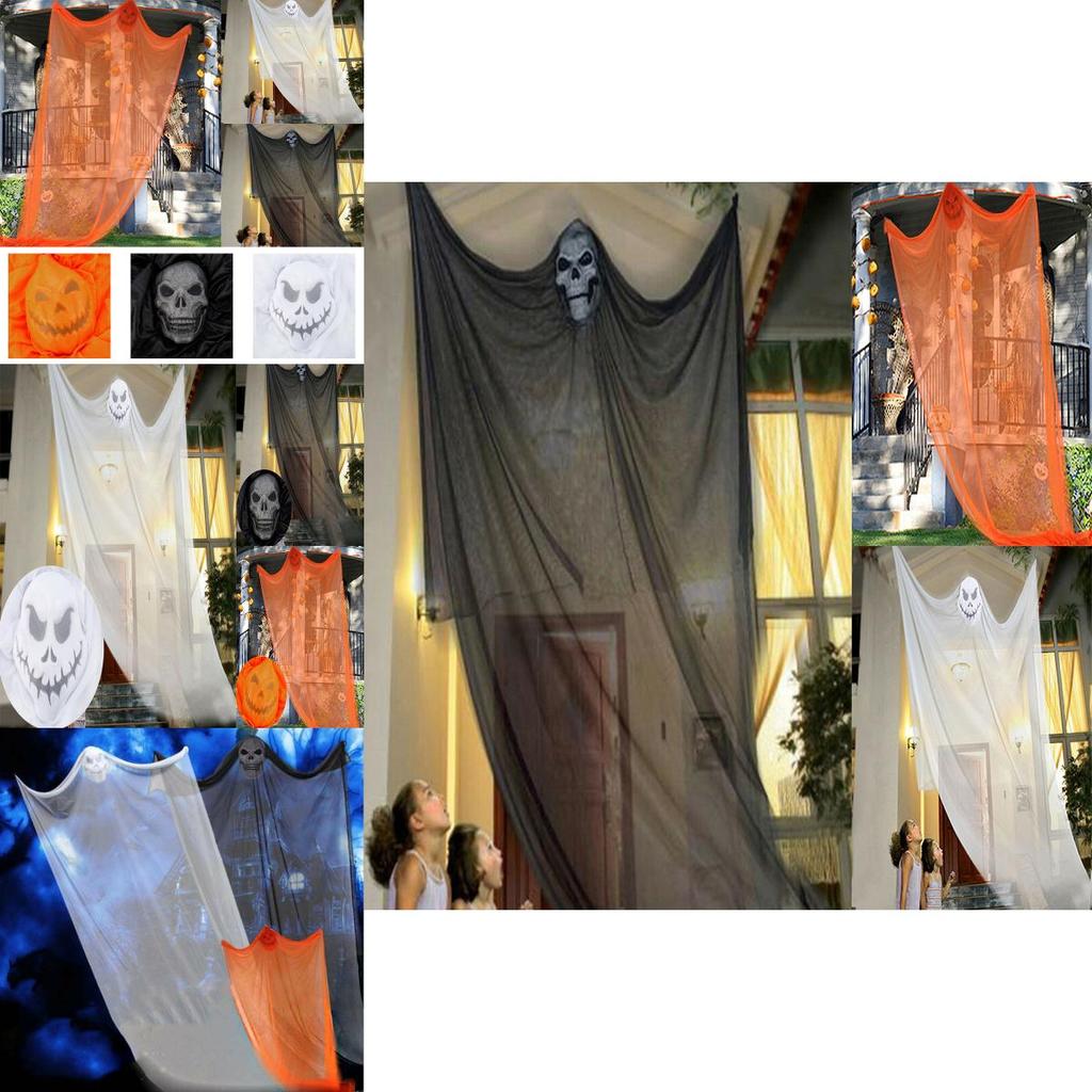 Terrifying 3.3m Hanging Ghoul Ghost Halloween Display Prop For Haunted Houses