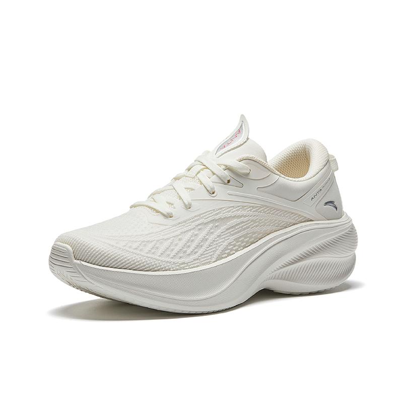 Anta Running Series Leaf 5 Comfortable Versatile Non-Slip Wear-Resistant Low-Top Casual Running Shoes Women Sneaker White 922425555-11