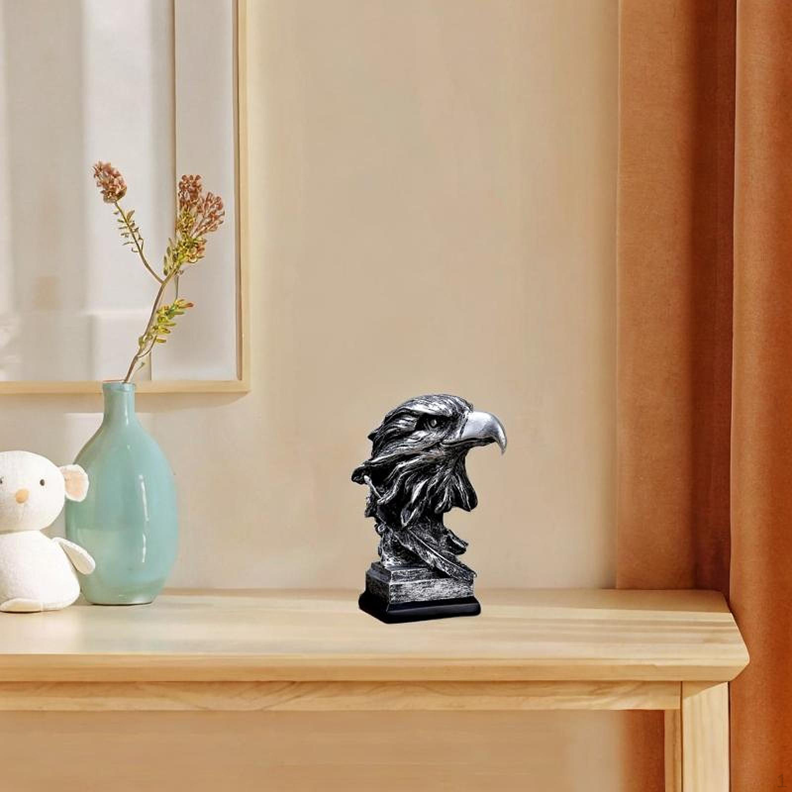 

Animal Figure Tabletop Collectable Craft Ornament Decoration for Office Exhibition Eagle