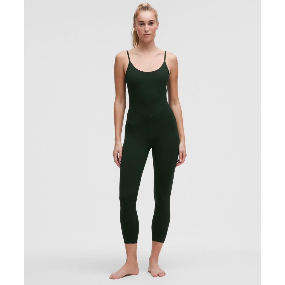 

Lululemon Align V Back Bodysuit 25 Rainforest Green 8