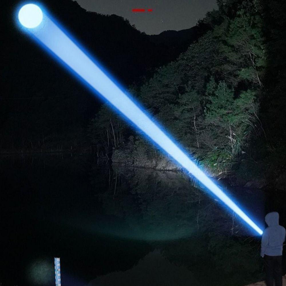Ultra Bright Powerful LED Flashlight TYPE-C Charging Outdoor Emergency Light  Hiking