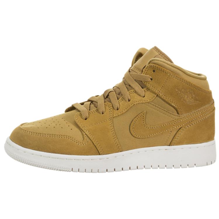 Jordan 1 Retro Mid GS Golden Harvest 554725-725 35.5