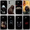 D-Disturbed Band Handyhülle Für iPhone 16,15,14,13,12,11 Plus,Pro Max,XS,X,XR,SE,Mini,8,7,Weiche Silikon Schwarze Hülle