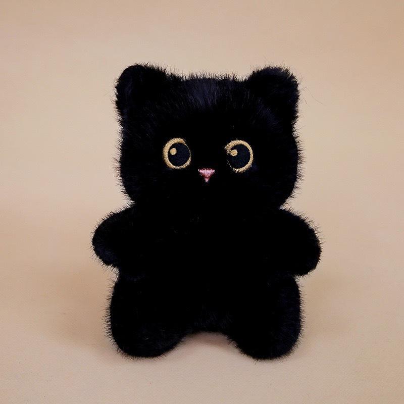 DuoAi Pose Cat Plush Toy Pendant - Simulated Cat Hugging Pillow for Children