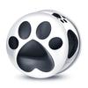 Copper Loving Dog Bead Charms Dog Paw Charm Bead Charms Compatible With Brand 3mm Authentic Bracelets Fine Do It Yourself Women Jewellery Gift