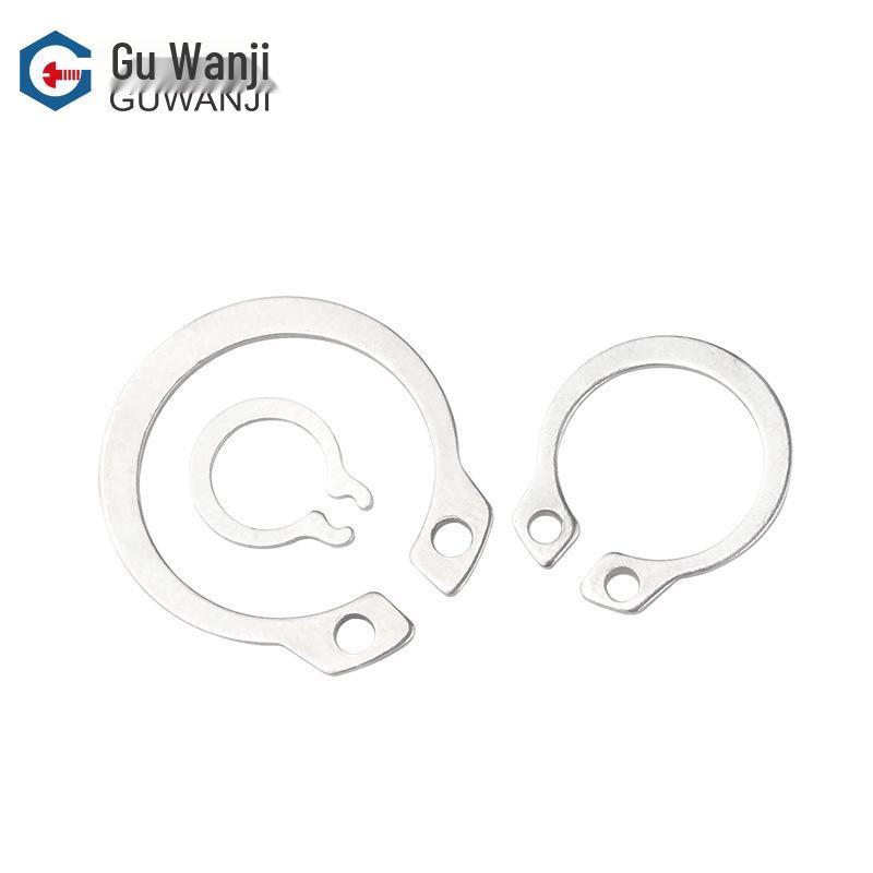 Iron Black Elastic 65MN Manganese Shaft Circlip Retaining Ring GB894