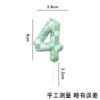 0-9 Number Candle Creative Birthday Cake Topper World Pixel Cake Candles Digital Children Baby Shower Digital Cake Decoration