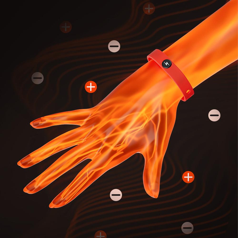 Anion Armband Handgelenkband Armbänder Mode Wasserdicht Verstellbar Kabellos Antistatisches Silikonarmband